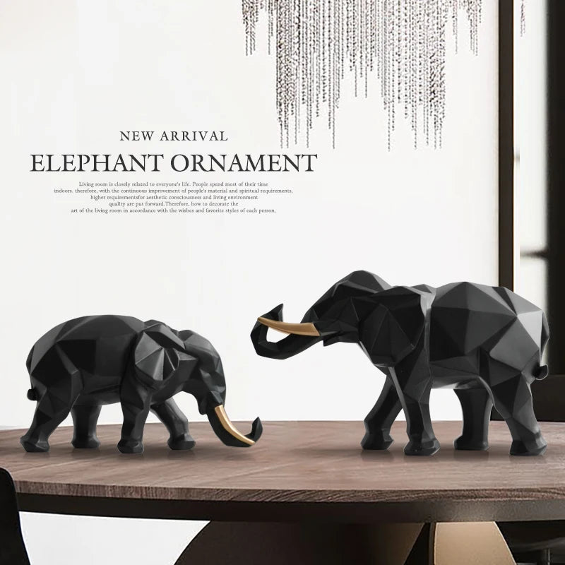 Elephant Sculpture (2pcs.)