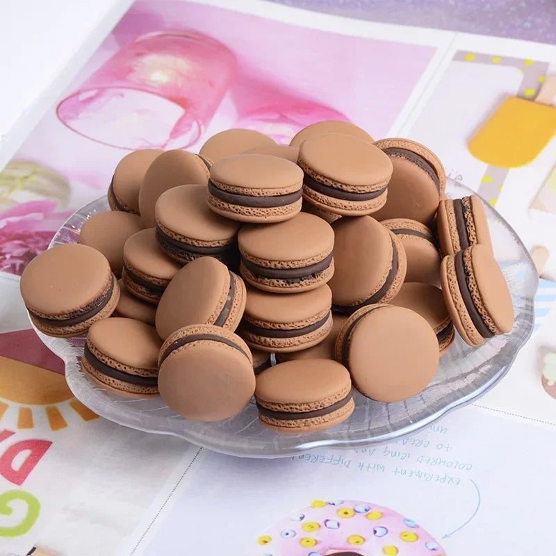 Artificial Mini Macarons - 20 pcs