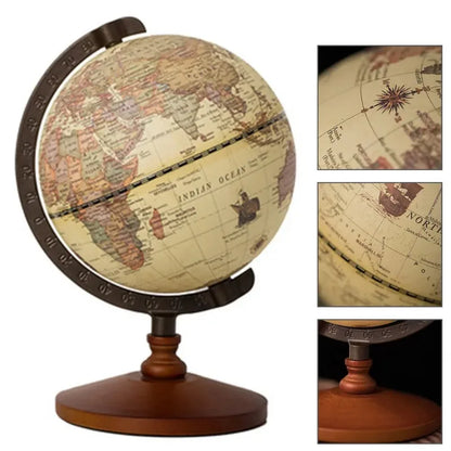 Wooden World Globe