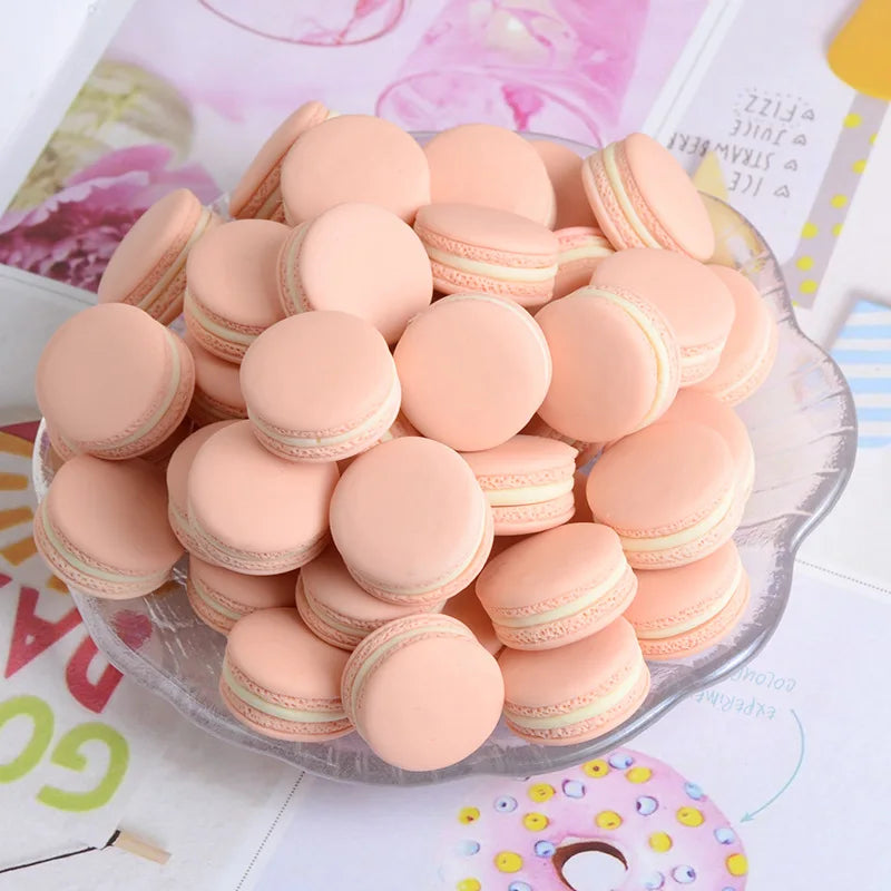 Artificial Mini Macarons - 20 pcs