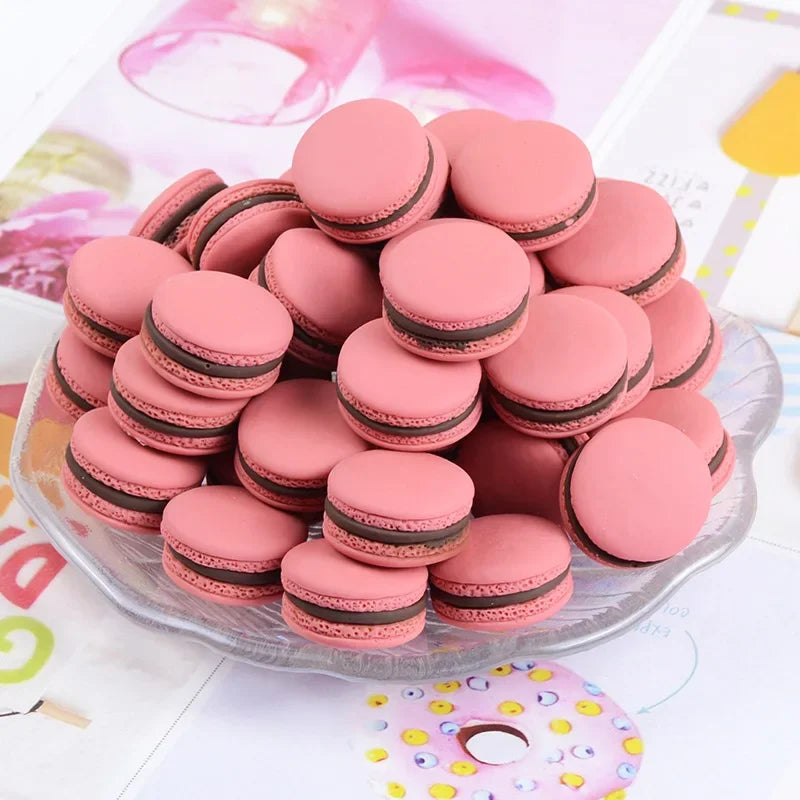 Artificial Mini Macarons - 20 pcs