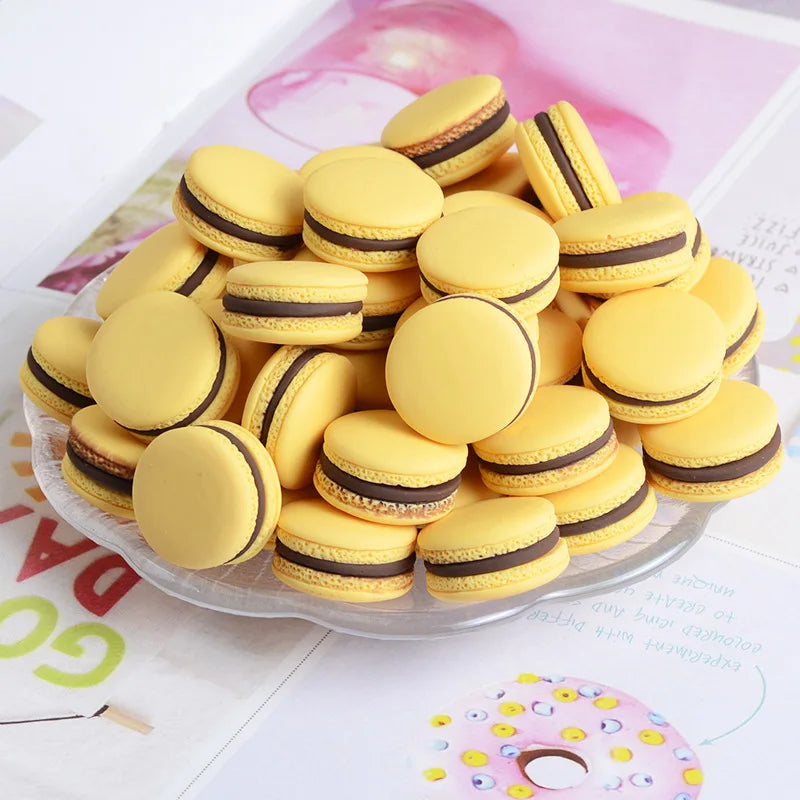 Artificial Mini Macarons - 20 pcs