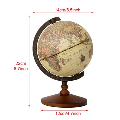 Wooden World Globe