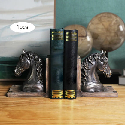 Horse Head Bookend